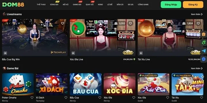 Dom88 dần trở thành xu hướng mới trong 2025